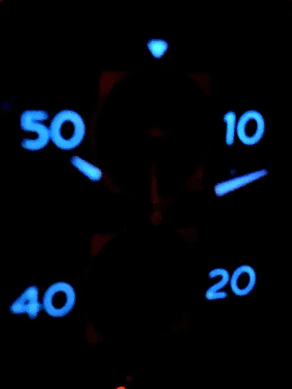 Invicta Men's Watch 19173 Aviator Quartz Chronograph Blue Dial Gold Steel 48mm